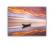 Quadro Para Sala Decorativo - 90x70cm \"Barco Por do Sol\"