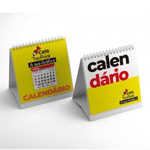 Calendário couchê 150gr 14X13cm couchê 150gr	4X4 (Colorido 2 lados) SEM ACABAMENTO Wire\\\\\\\'o CADERNO