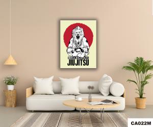 Quadro Para Sala Decorativo - 30x40cm \"Jiu Jitsu\"